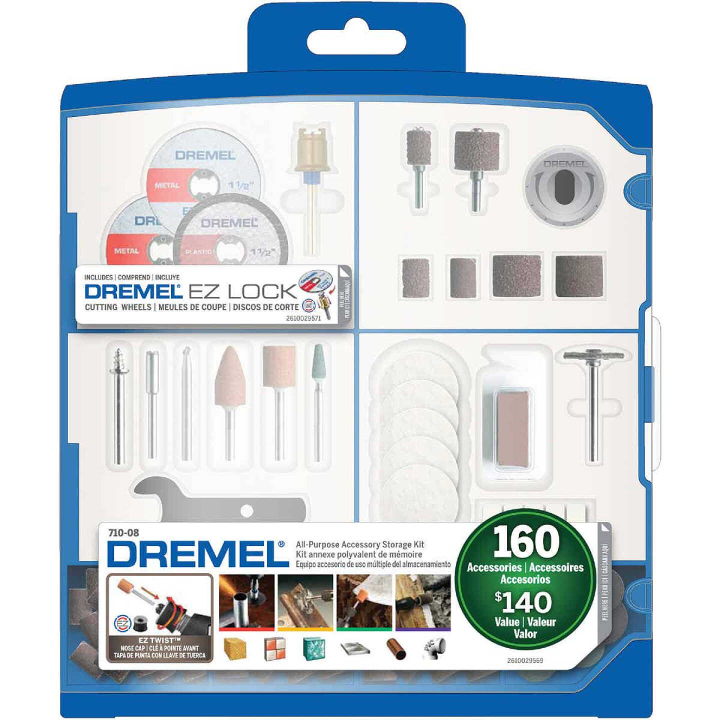 Dremel All-Purpose Rotary Tool Accessory Kit (160-Piece) - Brownsboro  Hardware & Paint