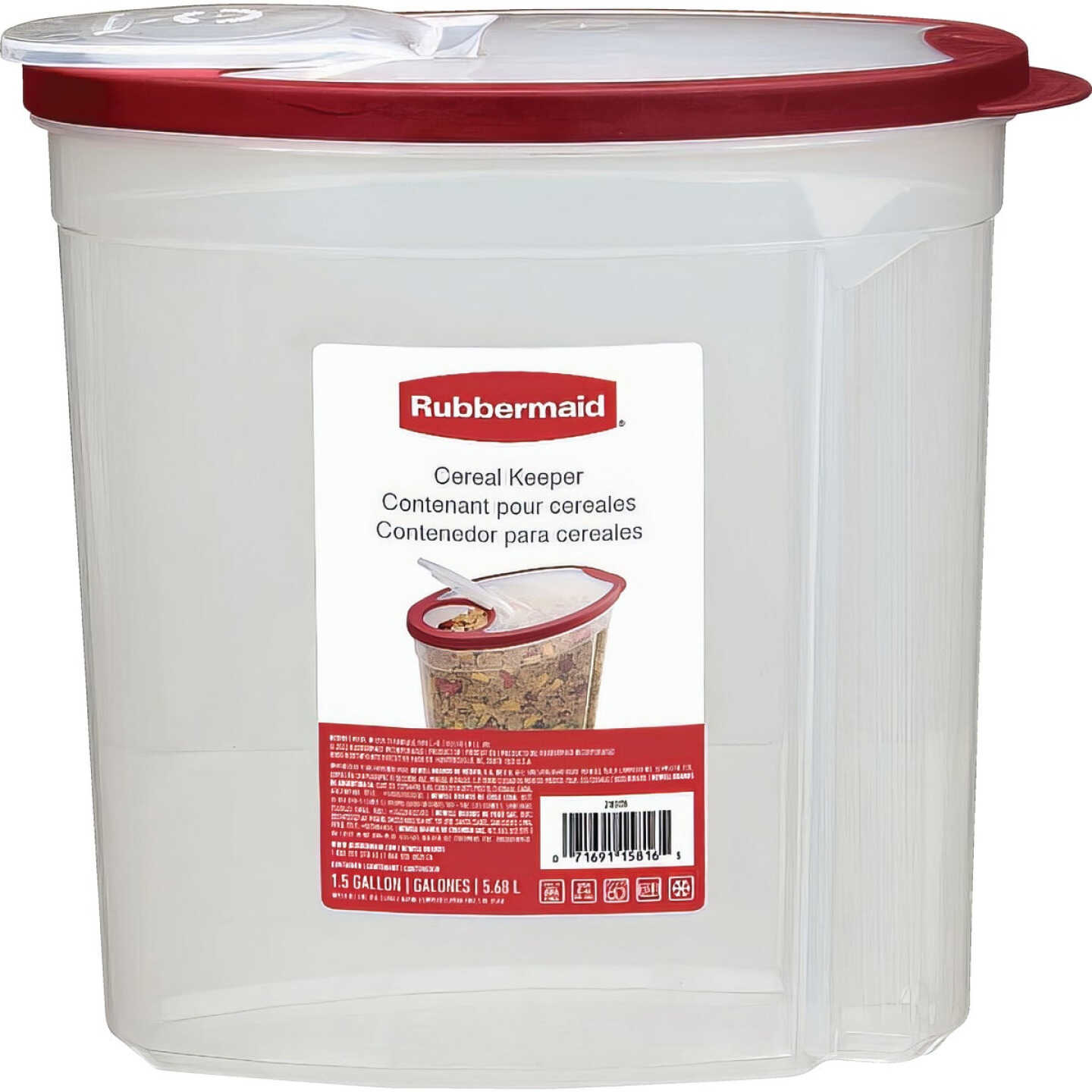 You'll always have the freshest cereal with these Rubbermaid